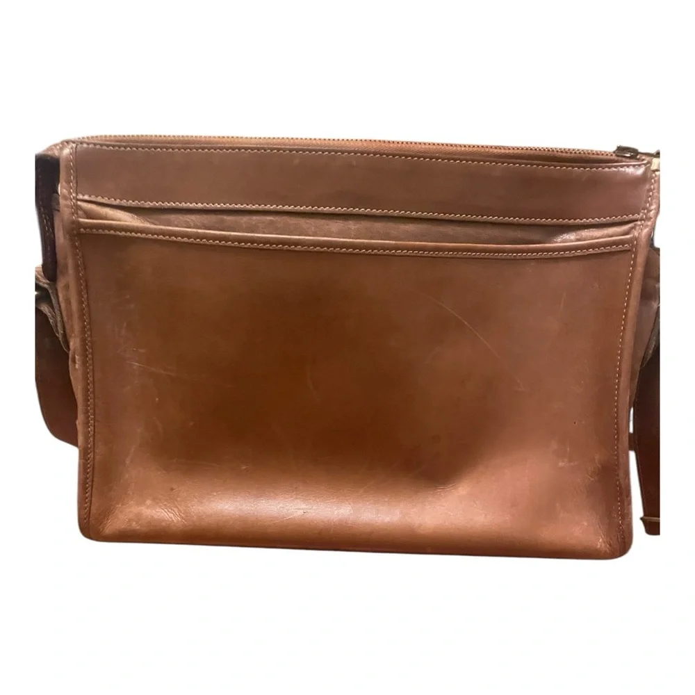 GHURKA No 8 Marley Hodgson The Courier Leather Messenger Bag Briefcase Brown VTG